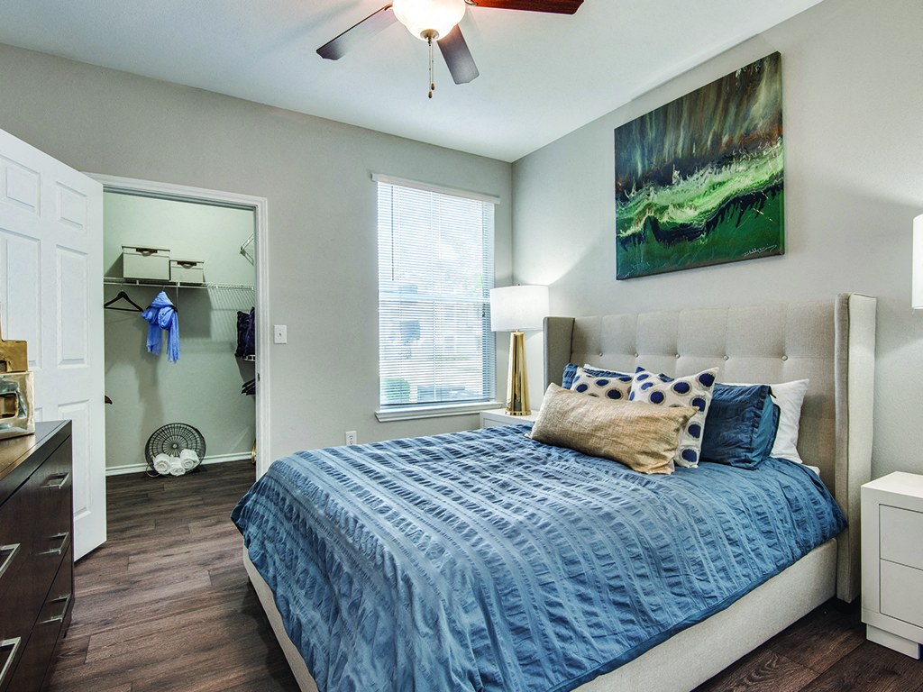 Wood floors at Kensley Apartment Homes